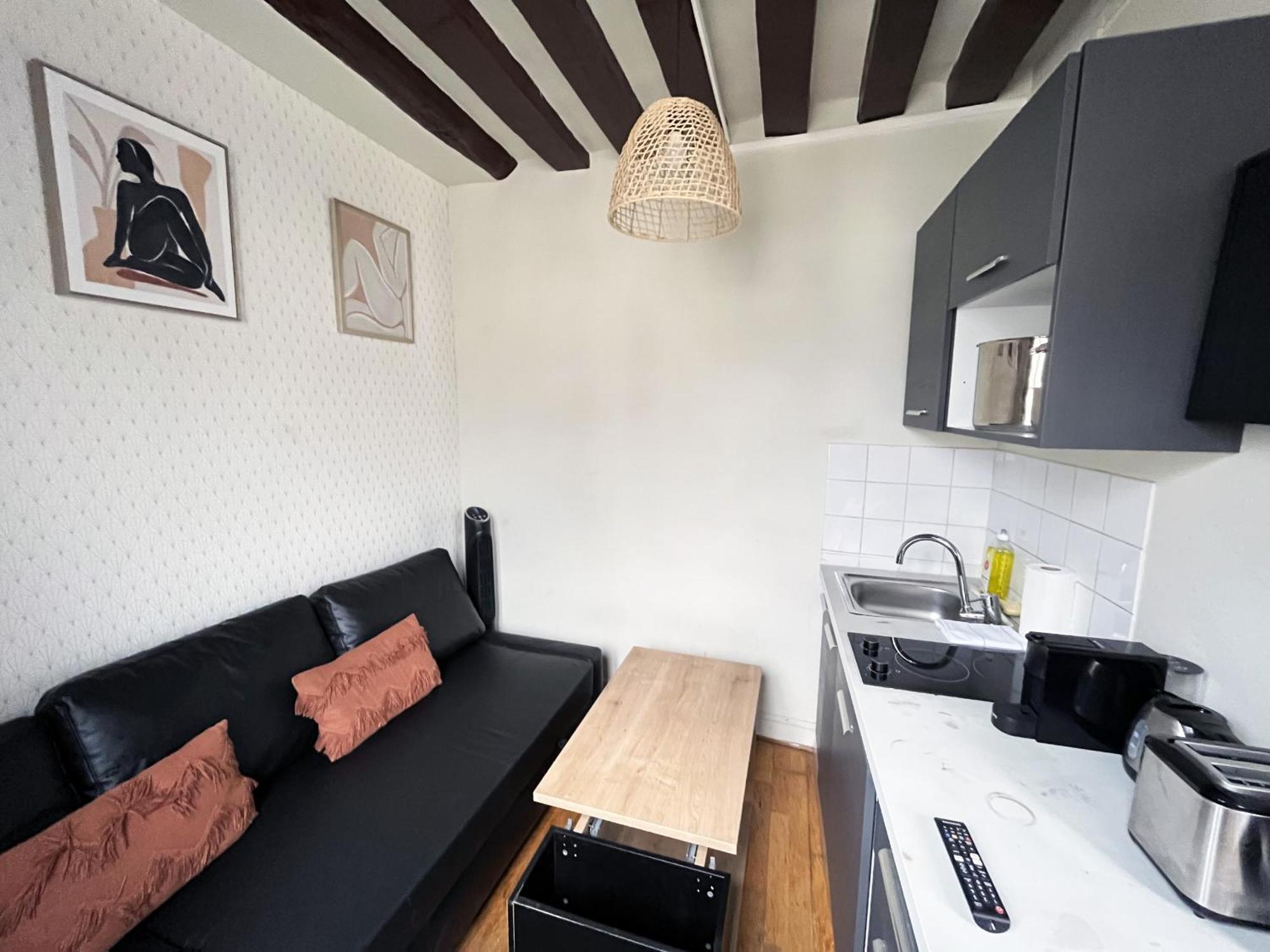 164 - Charming Studio In Center Of パリ エクステリア 写真